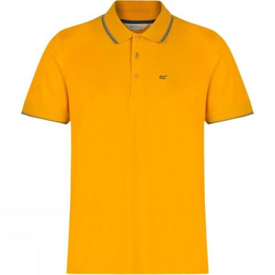 Camisa Regatta Kaine Polo Hombre - Amarillo - Chile JBK426390